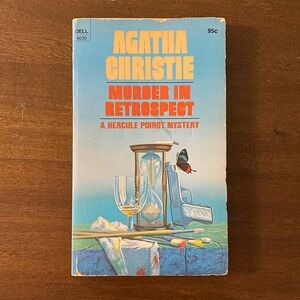 Murder in Retrospect by Agatha Christie A Hercule Poirot Mystery (Vintage, 1974)